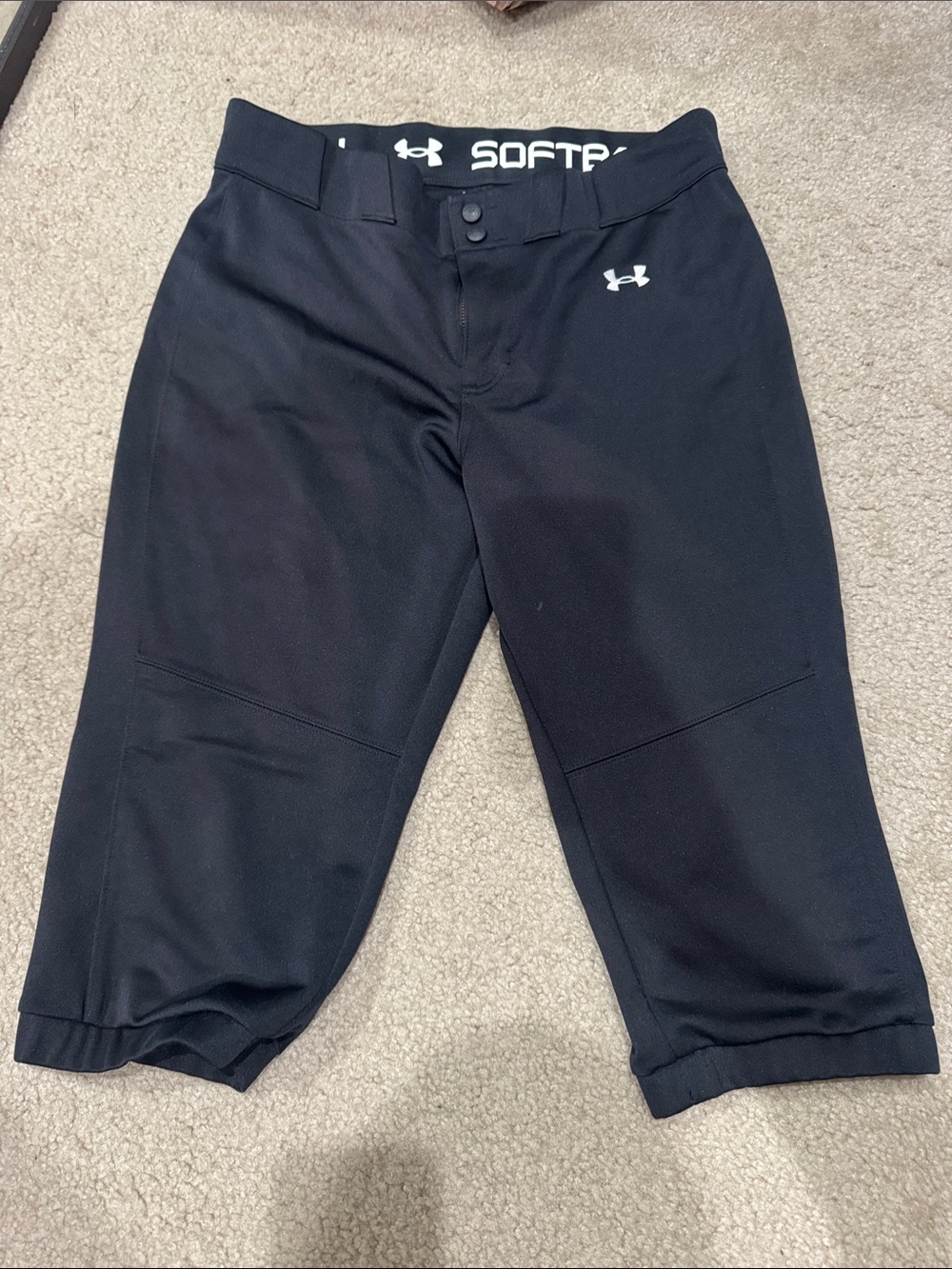 Under Armour Black Softball Shorts